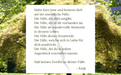 Die Fülle – Universe Nuggets – #002 Mentale Frische