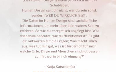 Sei DU in Deiner schönesten Form – Universe Nuggets #002 Human Design