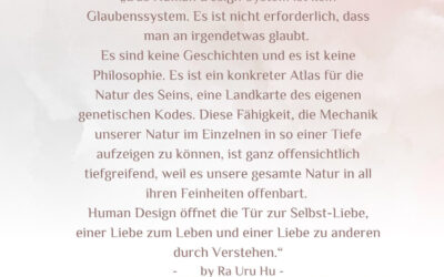 Message von Ra Uru Hu – Universe Nuggets #001 Human Design