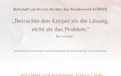 Dein Wunderwerk KÖRPER – Universe Nuggets #007 Human Design