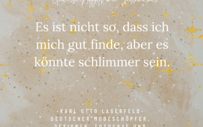 Es könnte schlimmer sein 😉- Universe Nuggets #007 Seelenwärmer