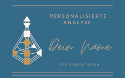 Personalisierte Human Design Analyse