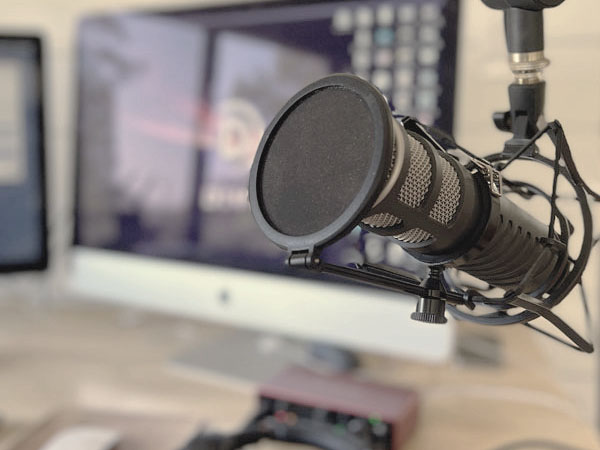 Person betrachtet ein Human Design Chart auf einem Laptop.